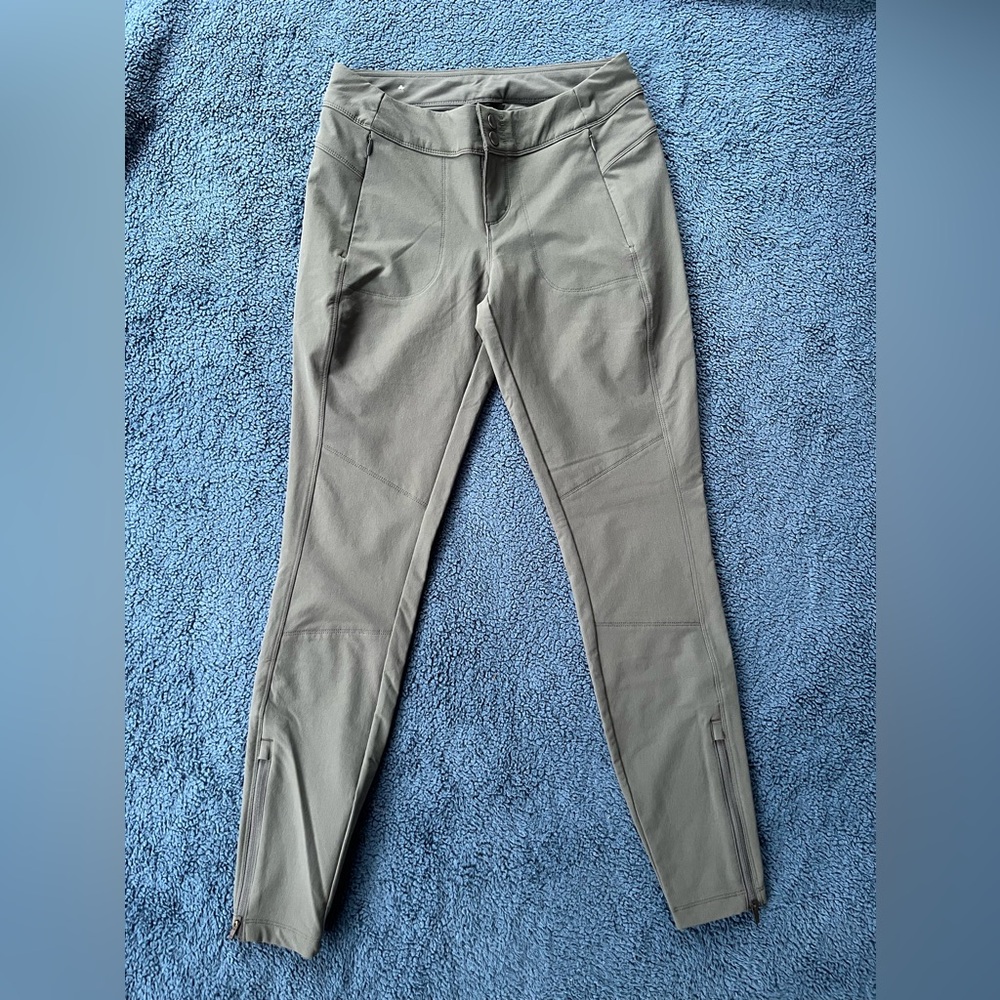 Perfect Sz 2🌲 KUHL Transcendr Skinny softshell trail / performance tights —Olive